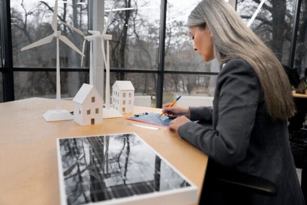 Dexel Structural Engineers Architectural Design Service a lady is working on a project
